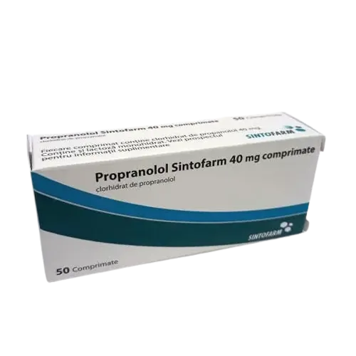 Propranolol 40mg, 50 comprimate, Sintofarm