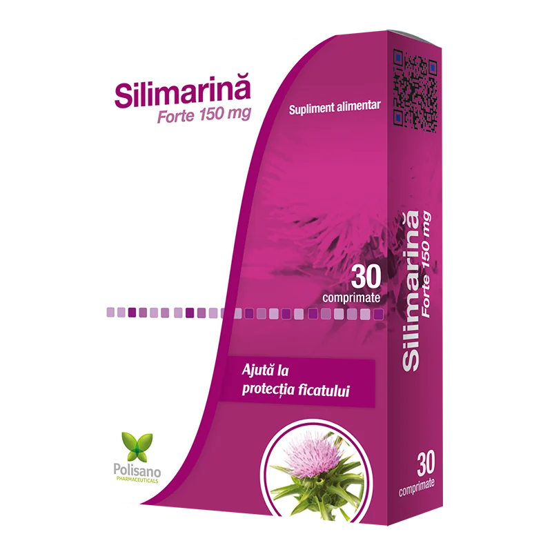 Silimarina Forte, 30 capsule, Polisano