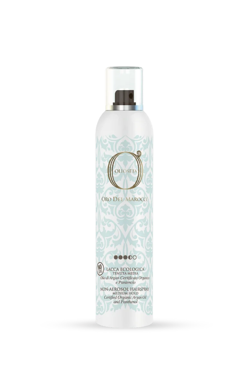 Spray pentru fixare medie Non-Aerosol, 300ml, Oro Del Marocco