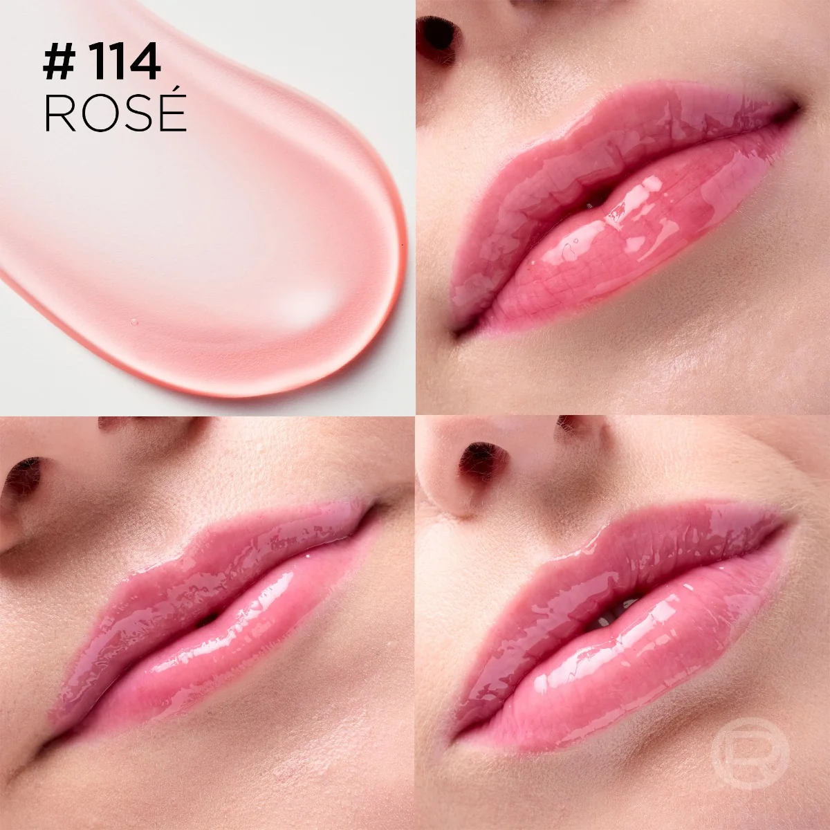 Ulei pentru buze cu efect de Volum Plump Ambition Nr. 114 Rose, 5ml, L'Oreal Paris