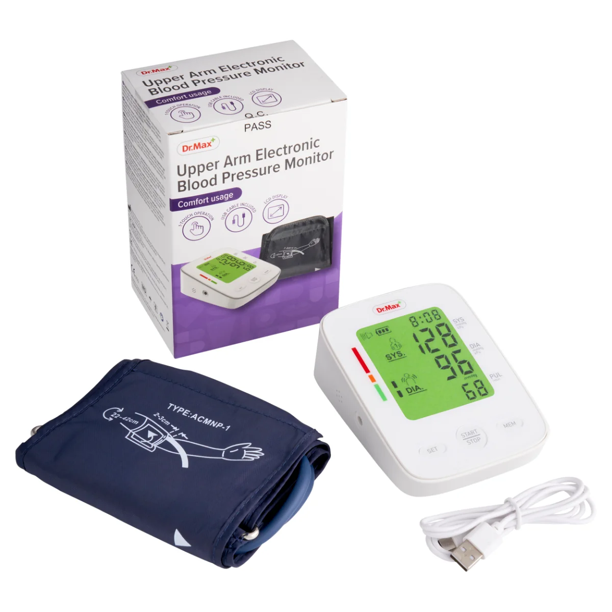 Dr. Max Tensiometru de brat Basic, 1 bucata