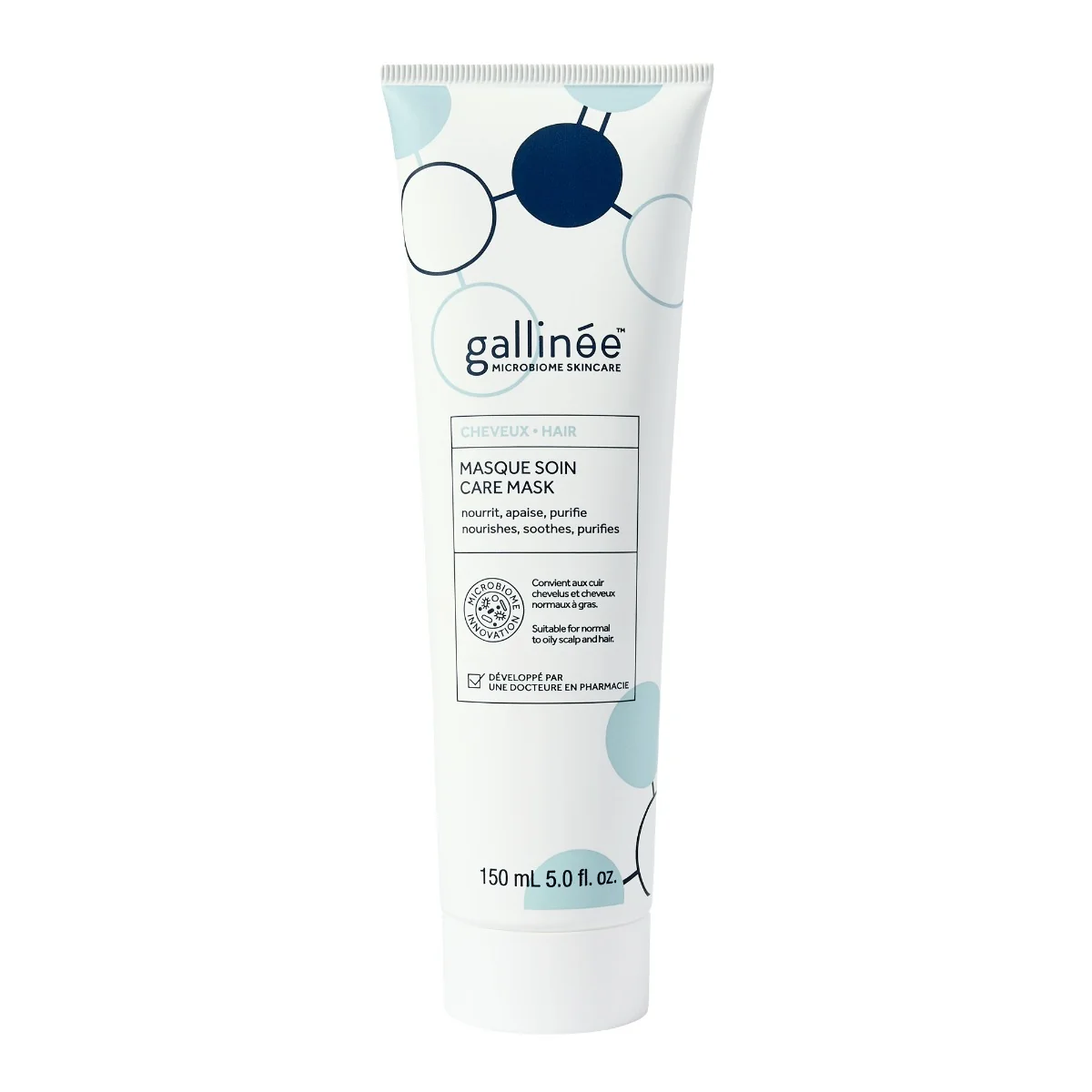 Masca de par fara sulfati, 150ml, Gallinee