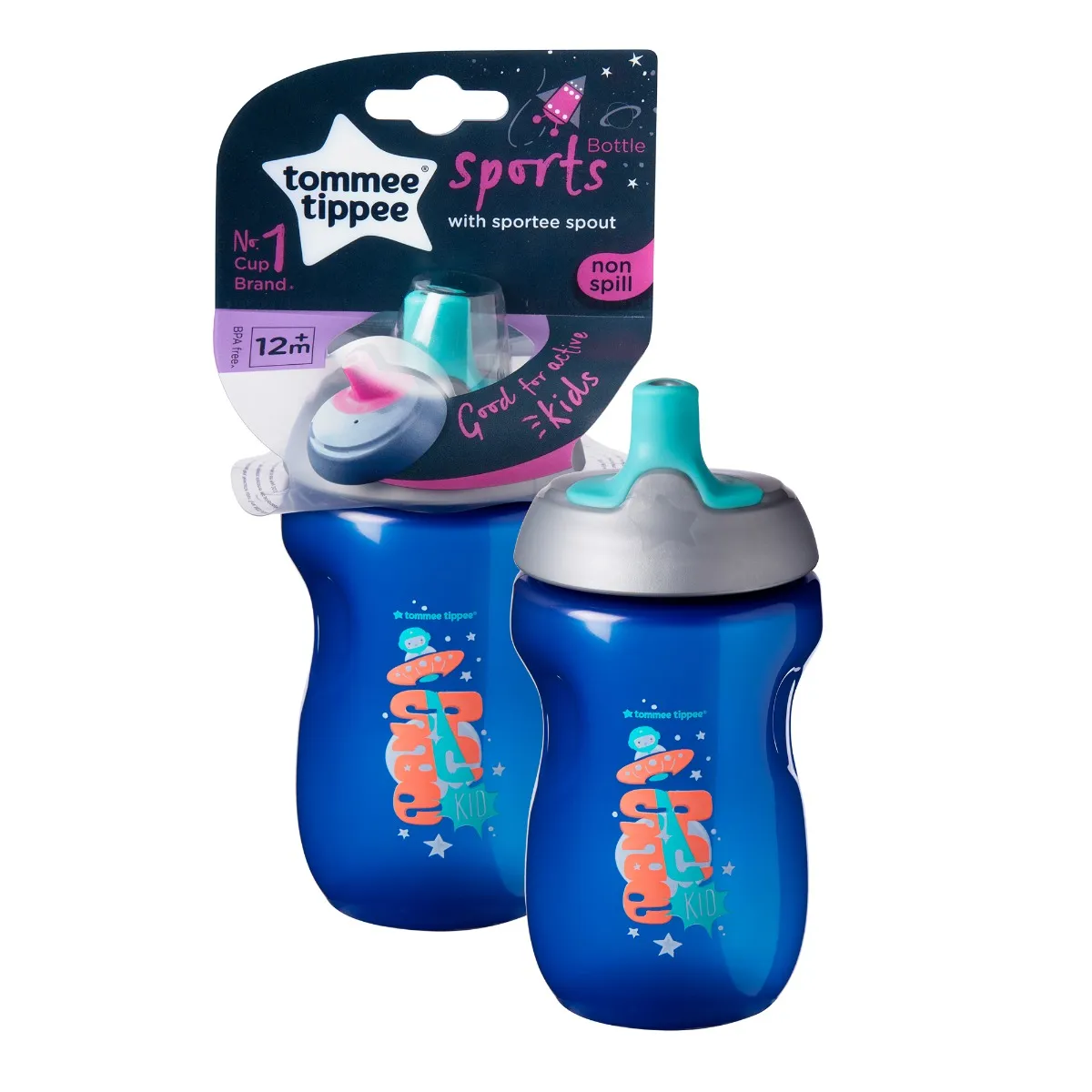 Cana sports ONL +12 luni Albastra, 300ml, Tommee Tippee