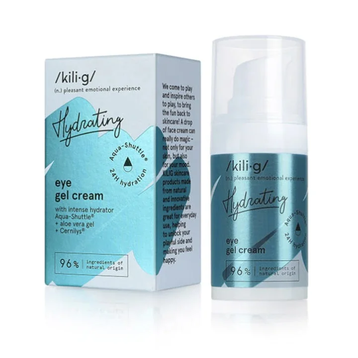 Gel-crema intens hidratanta pentru ochi, 15ml, Kilig