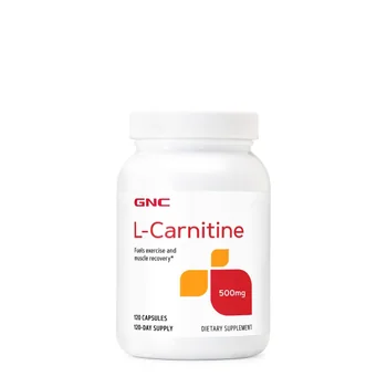 l carnitina dr max L-Carnitina 500mg, 120 capsule, GNC