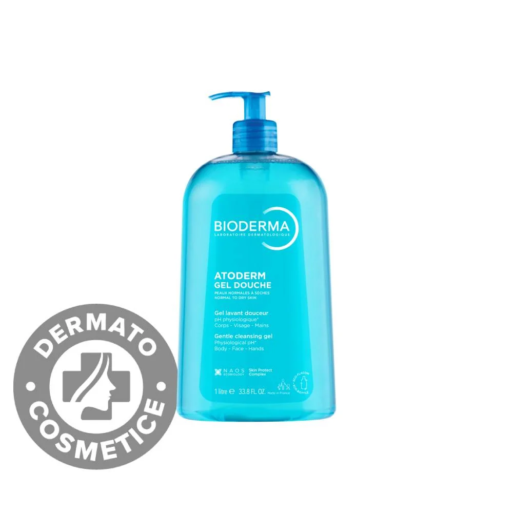Gel de dus Atoderm, 1000ml, Bioderma