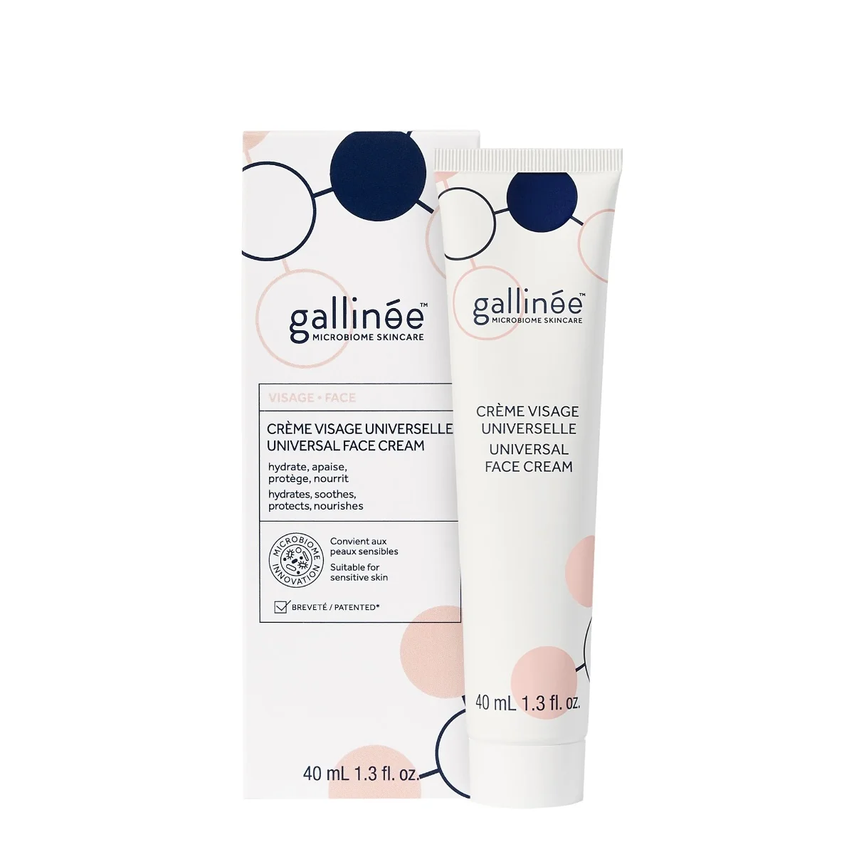 Crema de fata hidratanta, 40ml, Gallinee