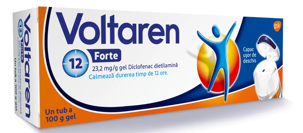 Voltaren Forte gel 23.2 mg, 100 g, GSK 
