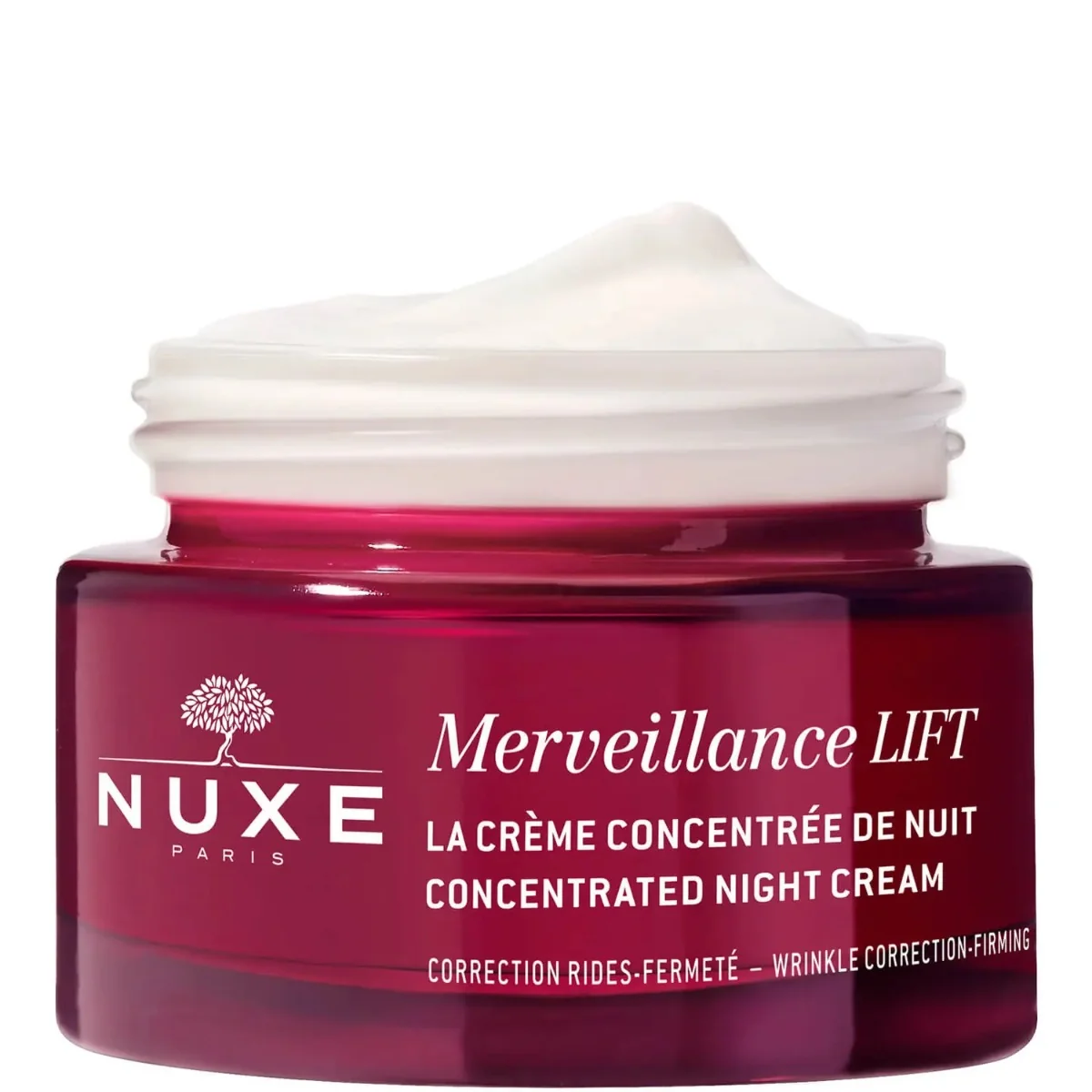 Crema de noapte anti-rid pentru toate tipurile de ten Merveillance Lift, 50ml, Nuxe