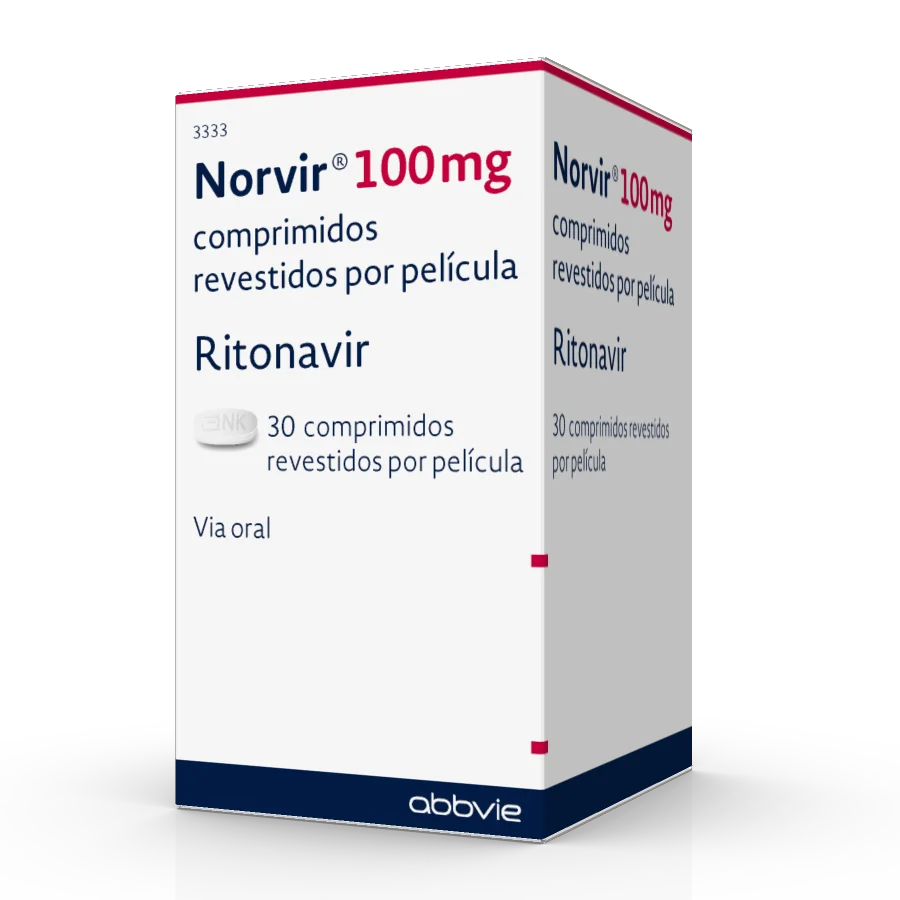 Norvir 100mg, 30 comprimate filmate, Abbvie