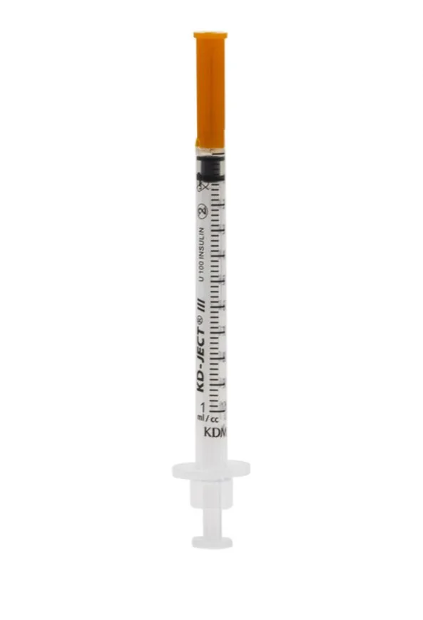 Seringa pentru insulina 100UI 1ml, 1 bucata, KDM
