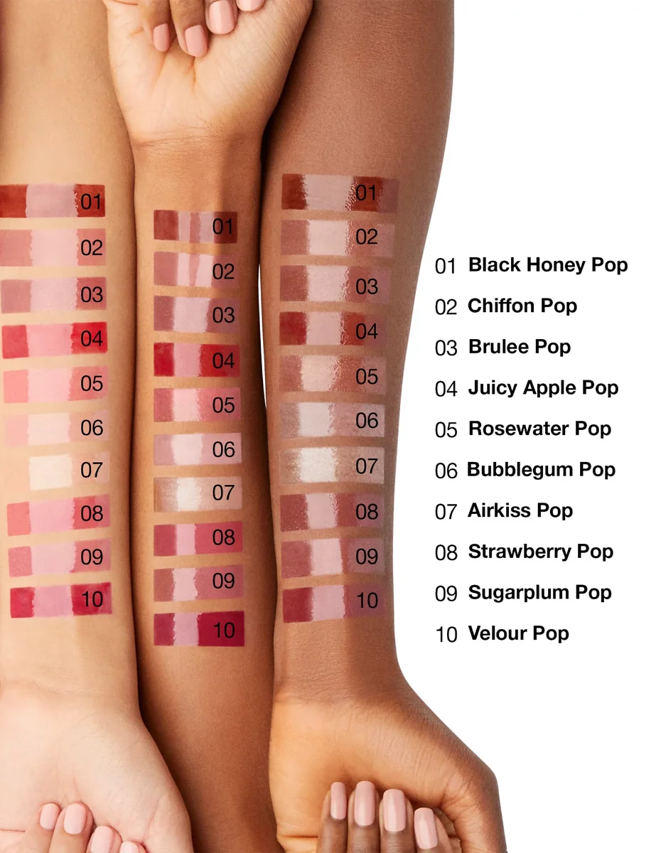 Lip gloss hidratant Pop Plush Black Honey, 3.4ml, Clinique