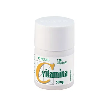 Vitamina C 50mg, 120 comprimate, Beres 