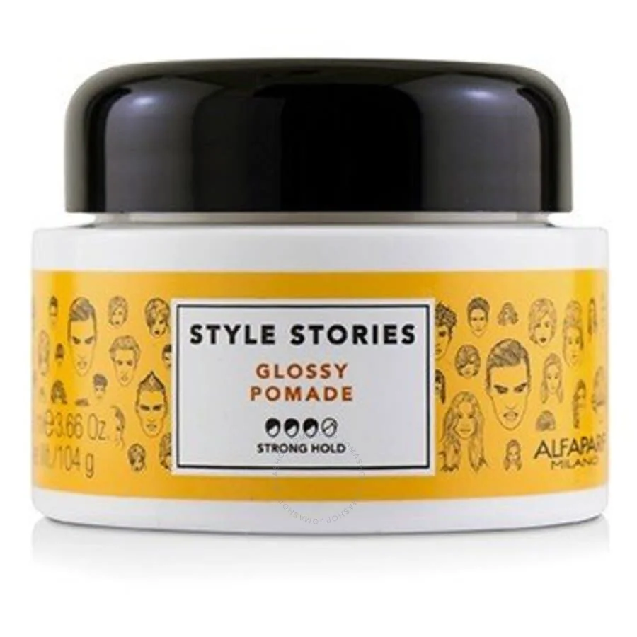 Ceara de par pentru stralucire Glossy Pomade Style Stories, 100ml, Alfaparf Milano Professional