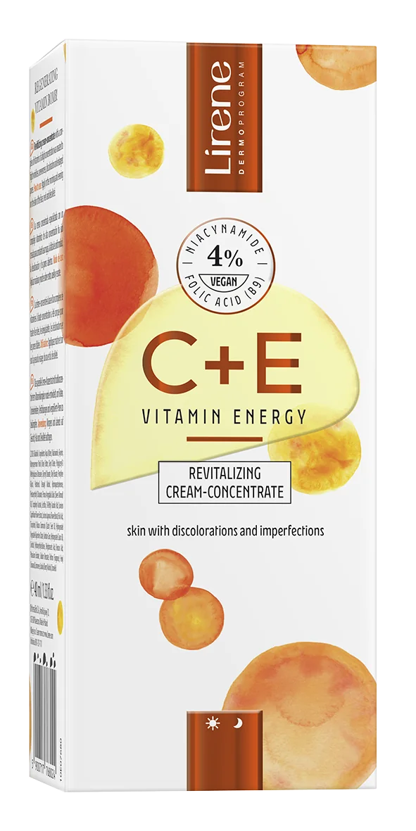 Crema-concentrat revitalizanta C+E, 30ml, Lirene
