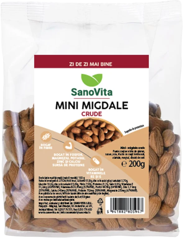 Mini migdale, 200g, SanoVita