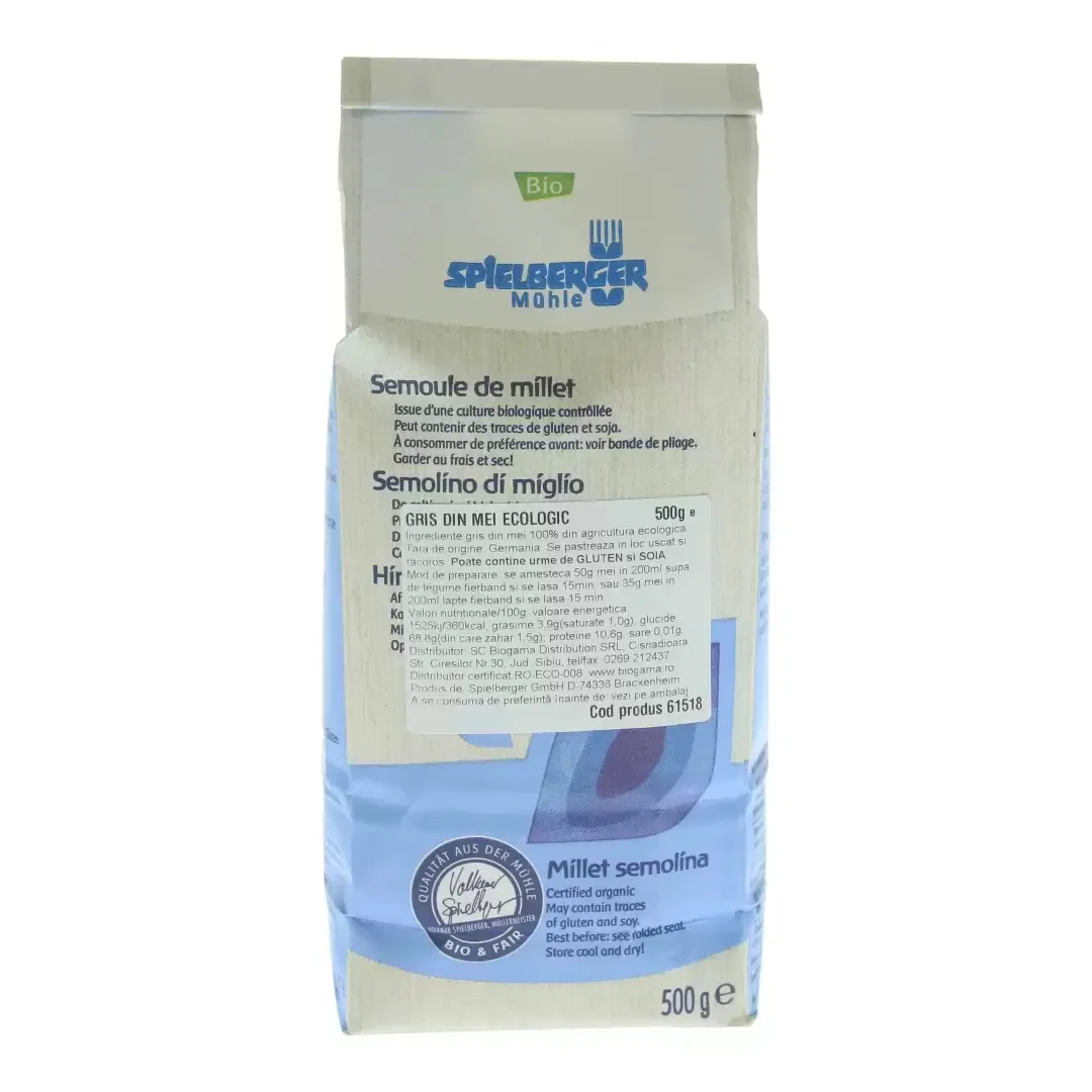 Gris din mei Eco, 500g, Spielberger