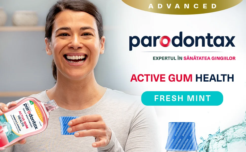 Apa de gura Active Gum Health Paradontax