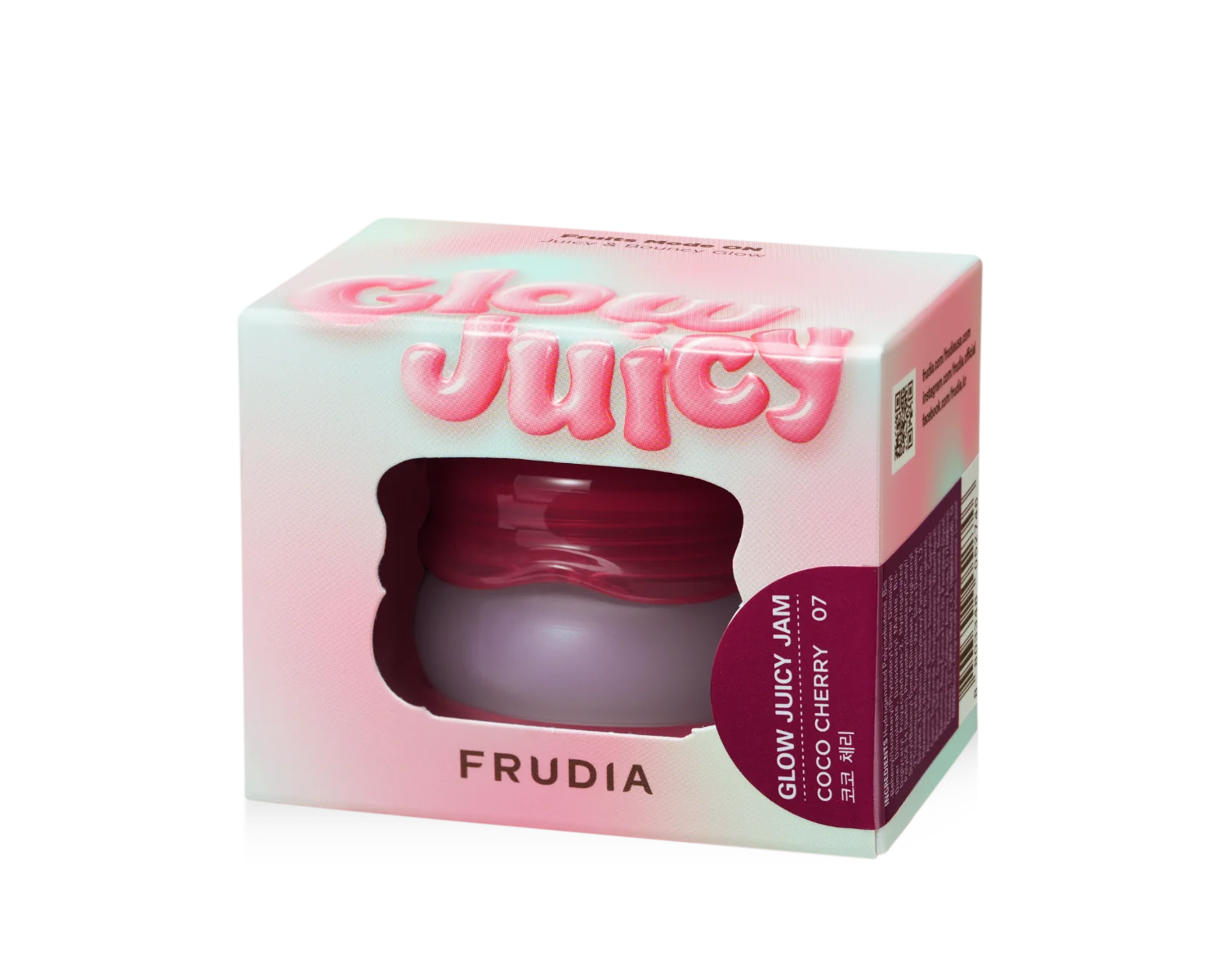 Balsam de buze glow juicy jam 07 Coco cherry, 4.5g, Frudia