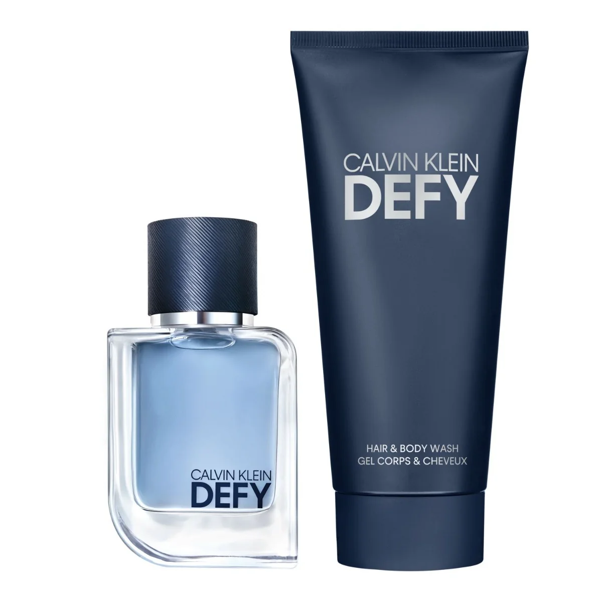 Set pentru barbati Defy Apa de toaleta 50ml + Gel de dus 100ml, Calvin Klein