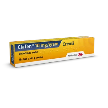 Clafen crema 10 mg/g, 40g, Antibiotice 