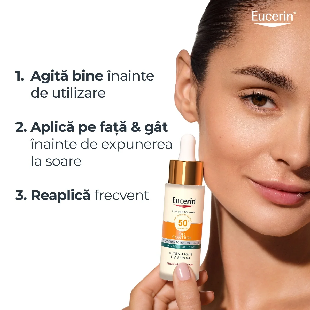 Serum Oil Control SPF 50+, 30ml, Eucerin