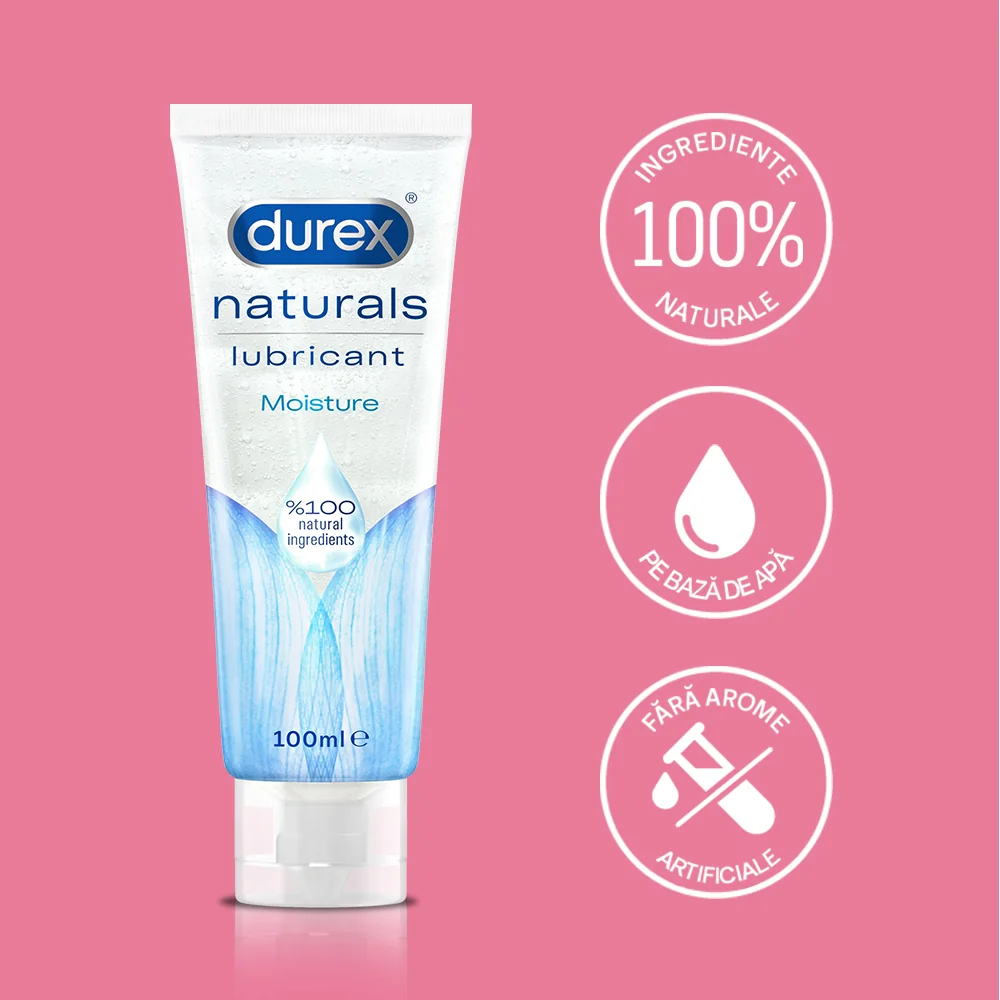 Lubrifiant Naturals Moisture, 100ml, Durex