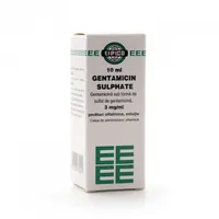 Gentamicin Sulfat 3 mg/ml picaturi oftalmice solutie, 10ml, Eipico