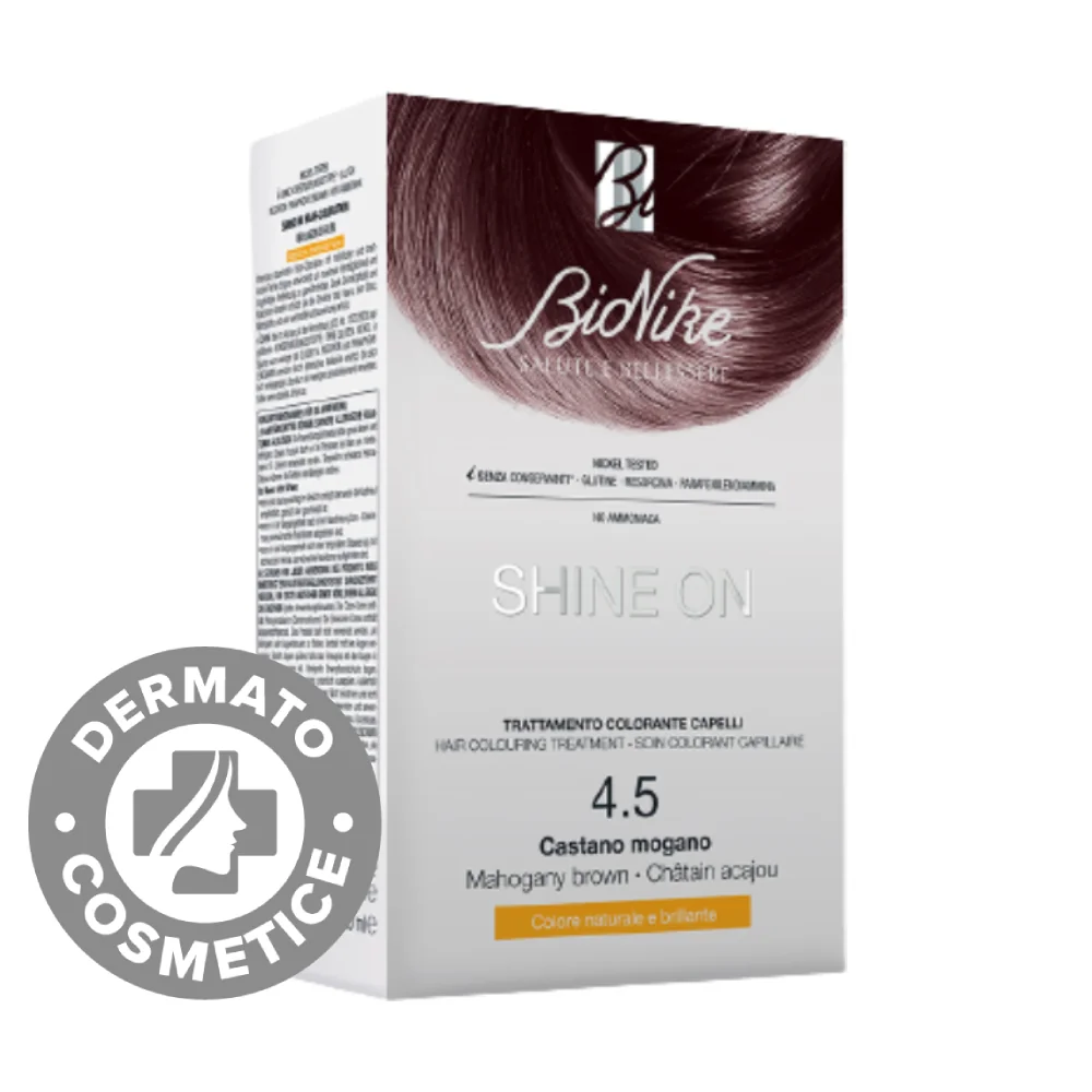 Vopsea pentru par NR. 4.5 Mahogany Brown Shine On, 1 bucata, Bionike