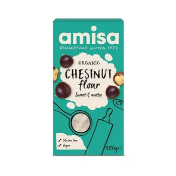 Faina de castane fara gluten Bio, 350g, Amisa