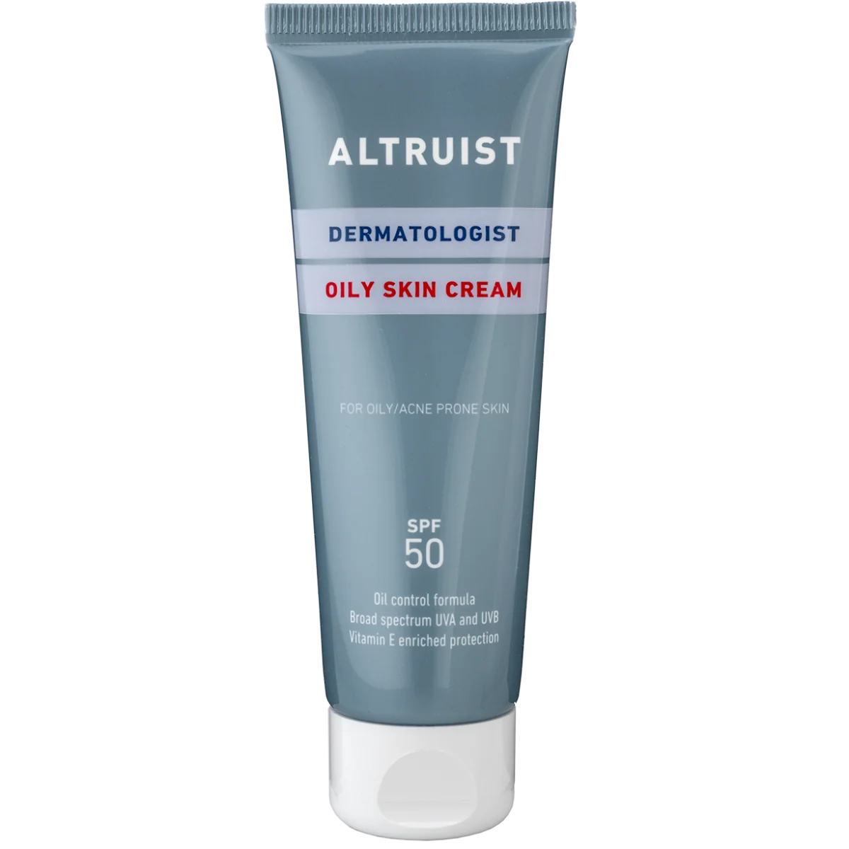 Crema de fata cu protectie solara SPF 50 Oily Skin, 50ml, Altruist