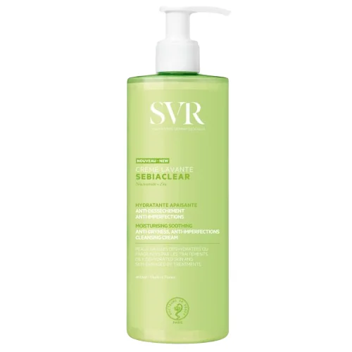 Crema de curatare cu clatire Sebiaclear, 400ml, SVR