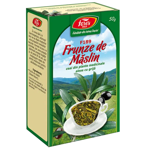 Ceai frunze de maslin, 50g, Fares