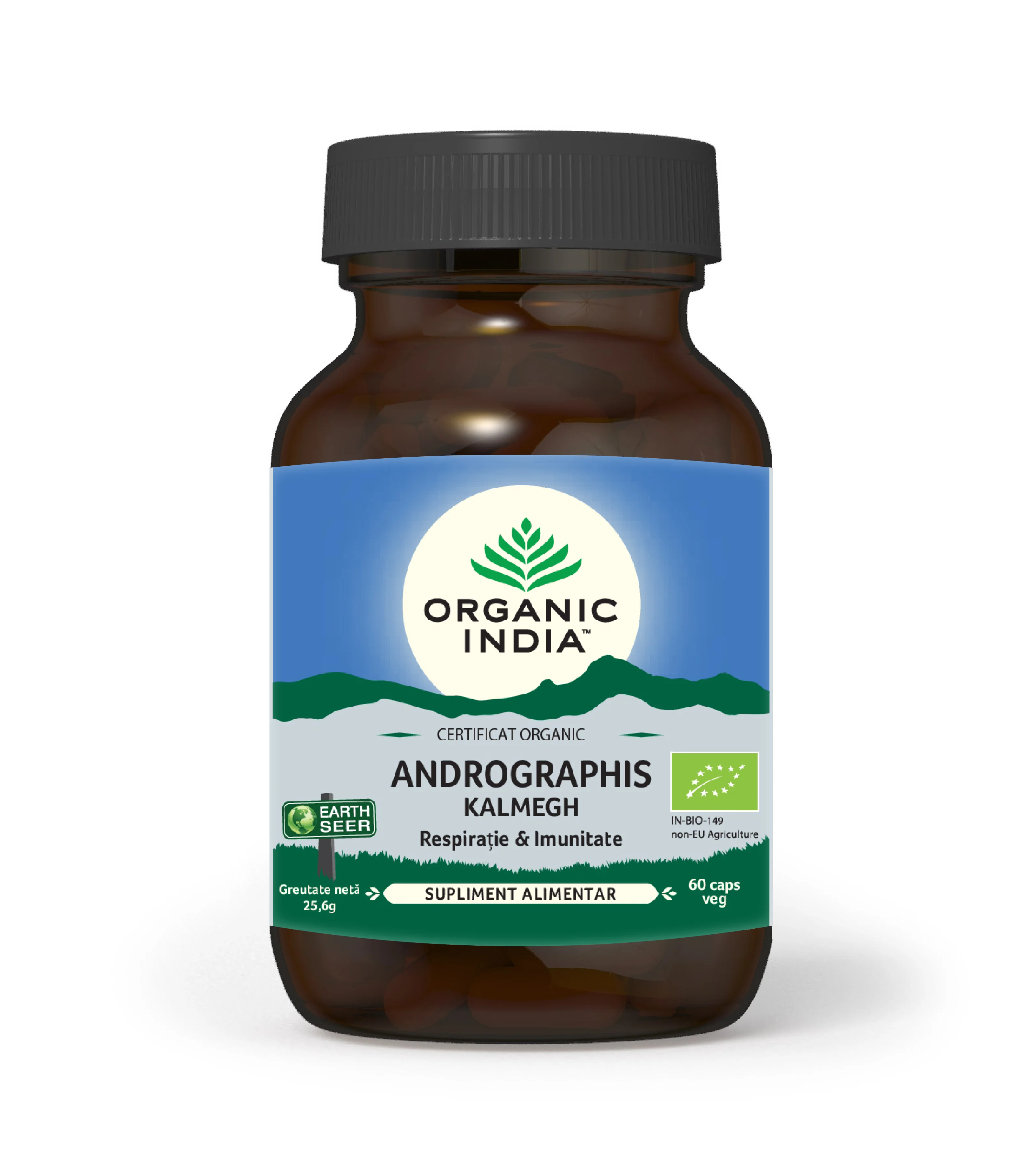 Respiratie si imunitate Andrographis, 60 capsule, Organic India