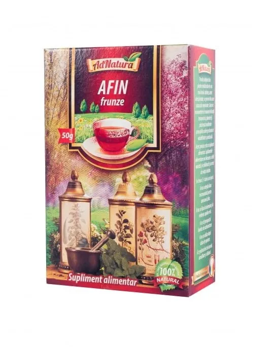 Ceai de frunze de afin, 50g, AdNatura
