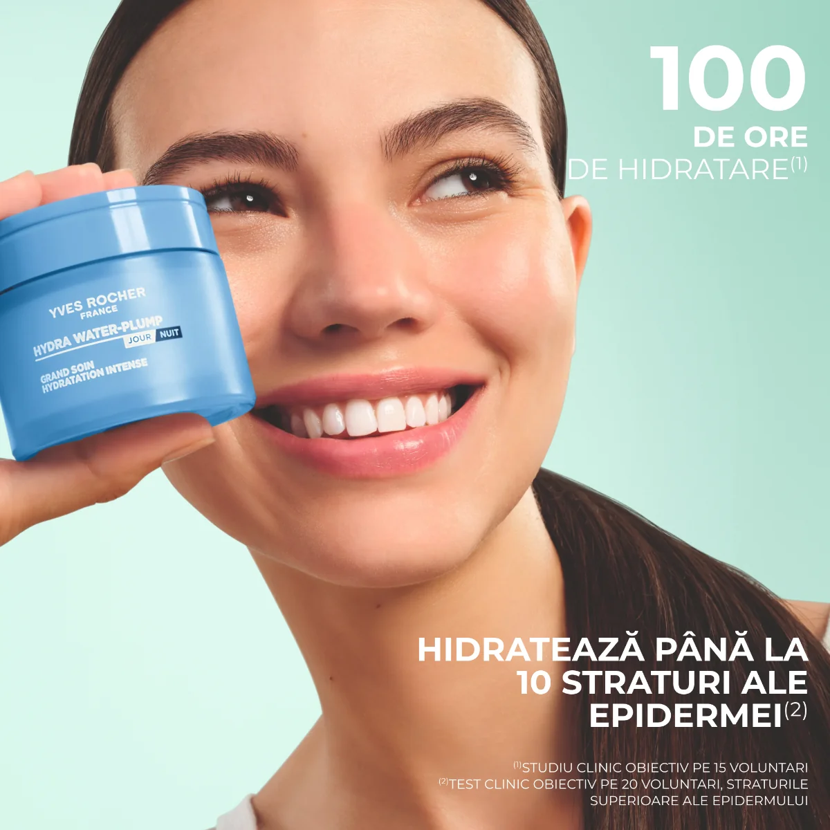 Crema pentru hidratare intensa pentru ten Hydra Water-Plump, 75ml, Yves Rocher