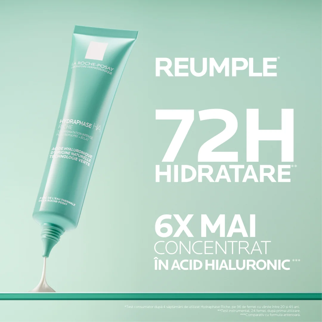 Crema Hydraphase HA Riche, 40ml, La Roche-Posay