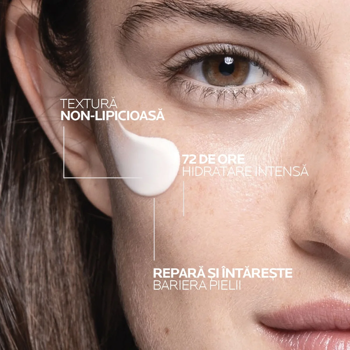 Rezerva crema Supra-Activata cu Acid Hialuronic Hyalu B5, 50ml, La Roche-Posay
