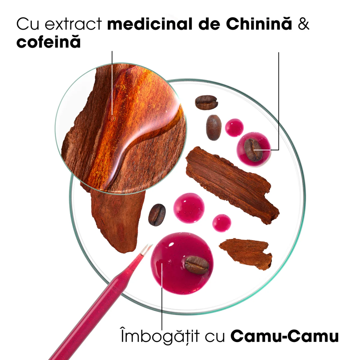 Ser cu chinina si floare de colt Bio, 100ml, Klorane