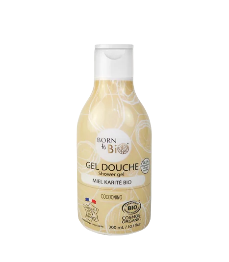 Gel de dus bio miere shea, 300ml, Born to Bio