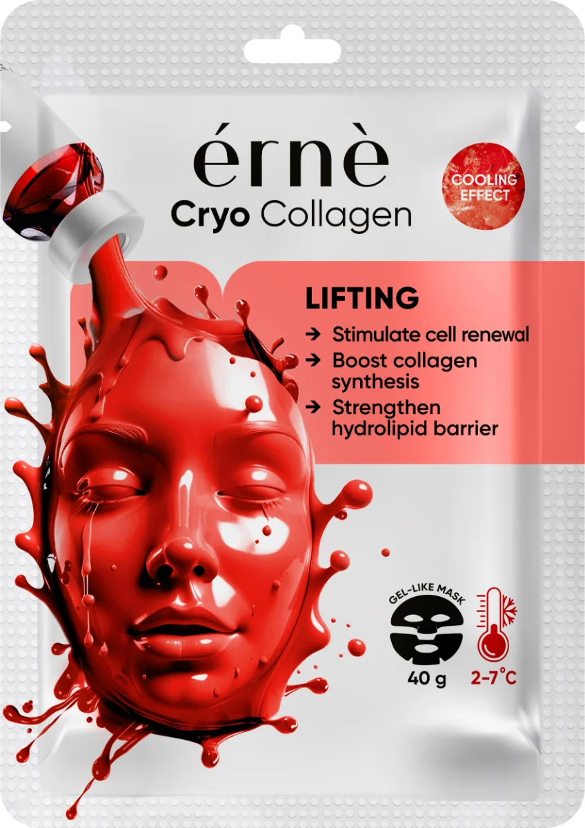 Masca efect lifting de fata Cryo, 50g, Erne
