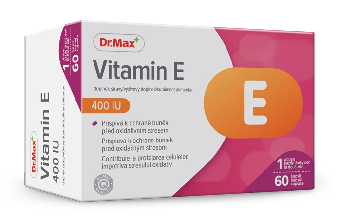 Dr. Max Vitamina E 400 UI, 60 capsule moi